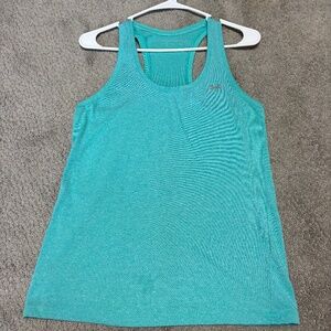 Under Armour Turquoise Tank Top, Size SMALL